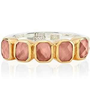 Anna Beck Pink Quartz Multi Stone Ring